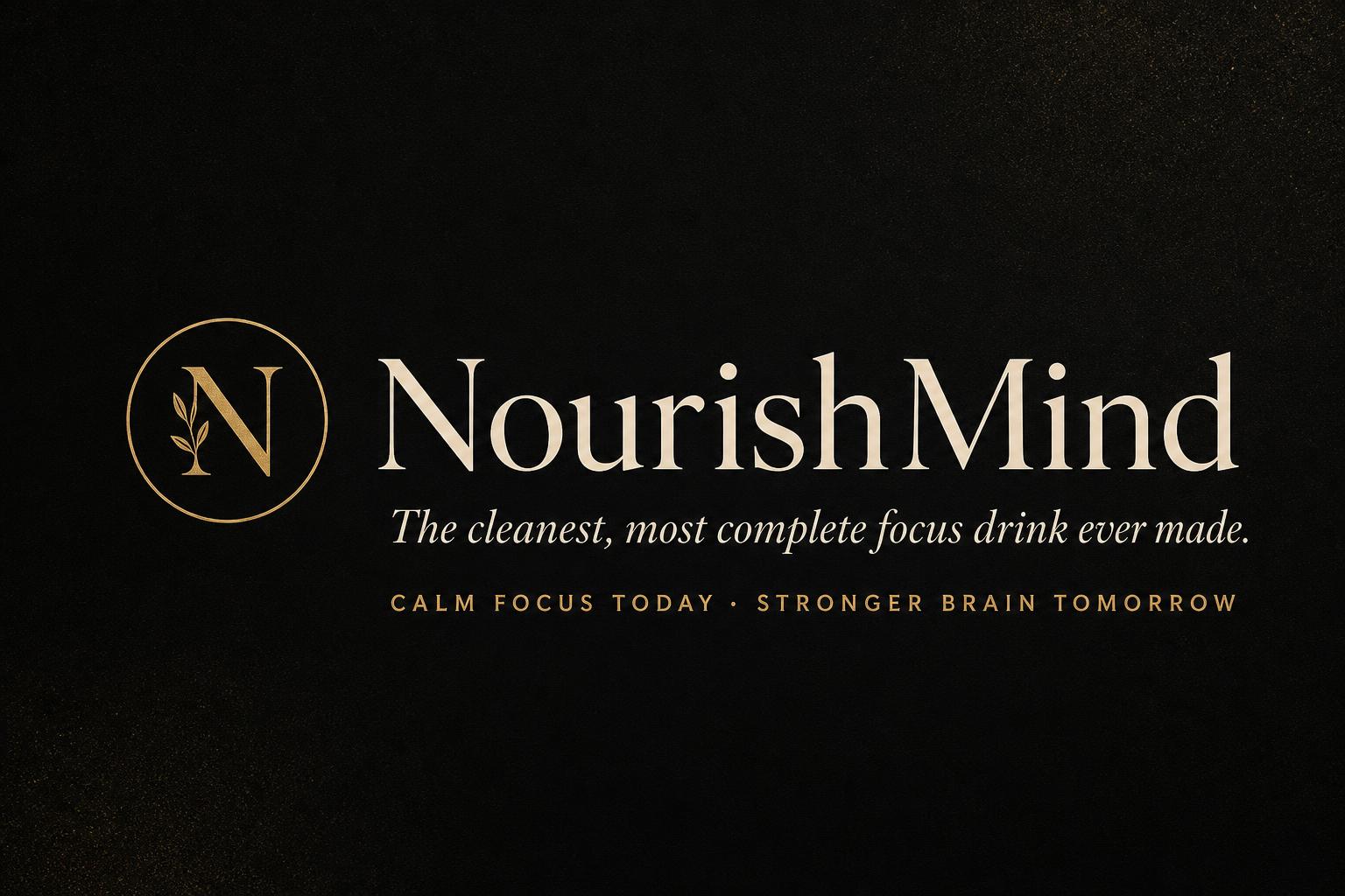 NourishMind Focus — premium nootropic latte
